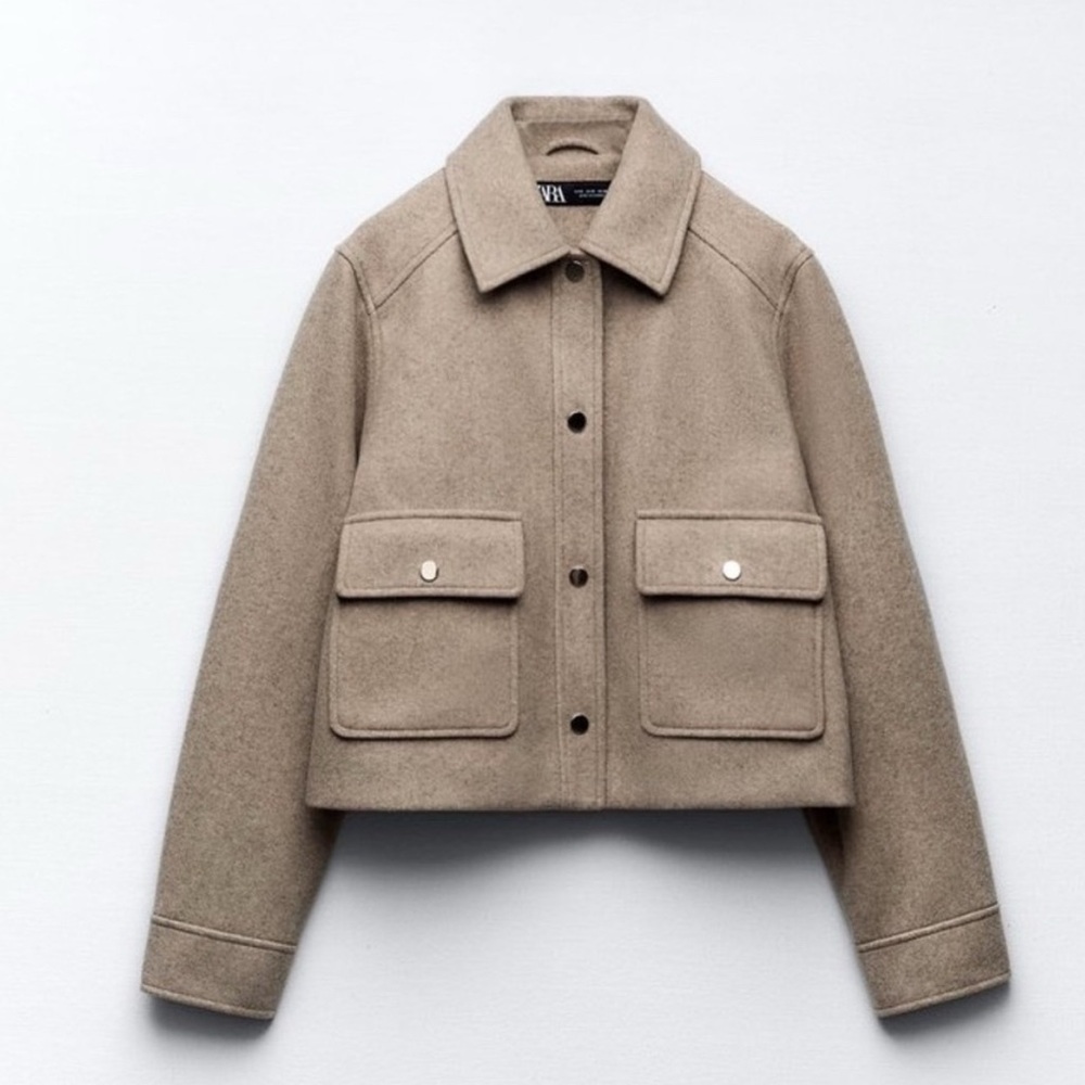 Zara cropped jacket